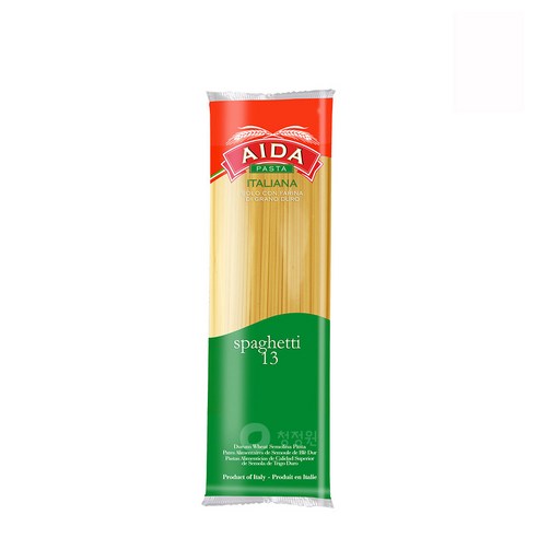 청정원 AIDA 스파게티면, 500g, 6개