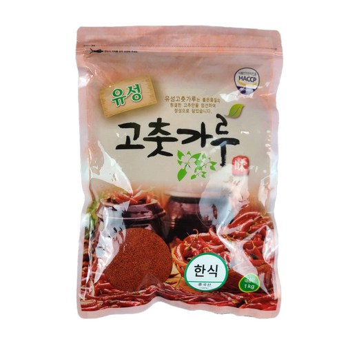 유성 한식용 고춧가루, 1kg, 2개