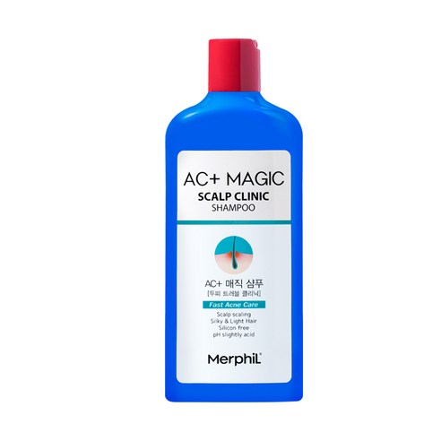 메르필 지루성두피 약산성 샴푸 / 두피여드름 / 비듬 / 두피케어, 300ml, 2개