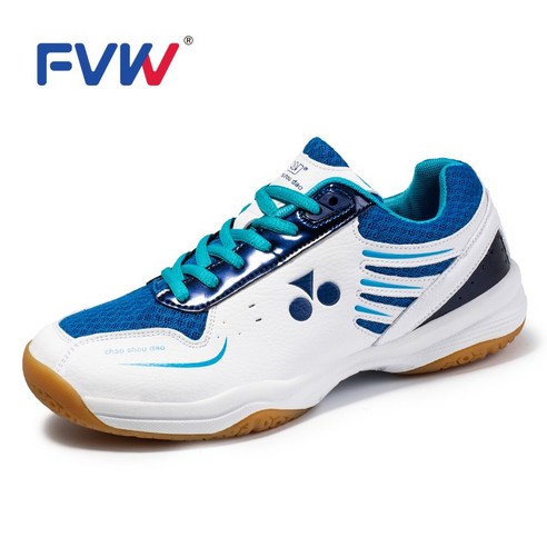 FVKV 프로 배드민턴 신발 배드민턴화 통기성 운동화 남성용 미끄럼 방지 스포츠화 여성 스니커즈