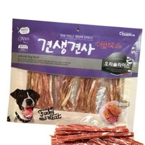 플러스 오리 슬라이스 300g 강아지간식 애견간식 큐브 펫데이, 상세페이지 참조