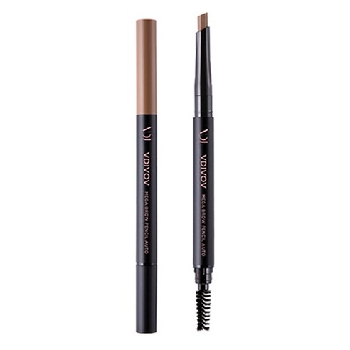 비디보브 메가 브로우 펜슬 오토 0.35g, 3호 다크 브라운, 2개
