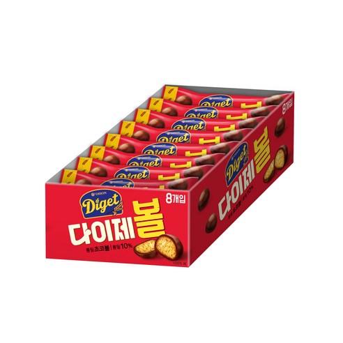 오리온 다이제볼 미니팩, 421.2g, 2개