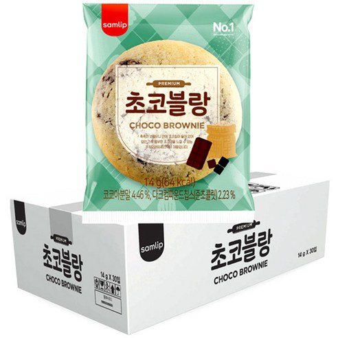 삼립 초코블랑, 14g, 60개