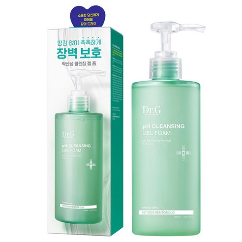 닥터지 약산성 클렌징 젤 폼, 200ml, 2개