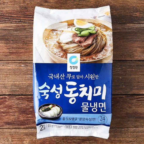 청정원 숙성 동치미 물냉면 2인분, 910g, 3개