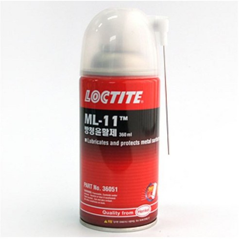 록타이트 ML-11 방청윤활제 360ml 부식방지 녹방지녹제거 세척 습기제거 스프레이, 1개