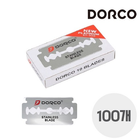 도루코 화장도 ST300 10개입 X10개 (100개) 면도날 바버, 10개