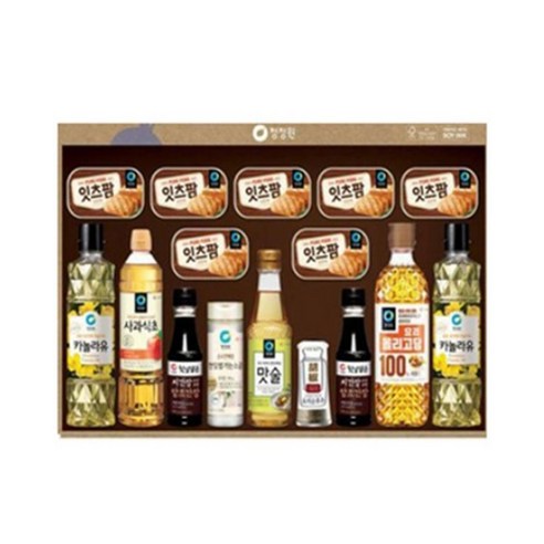 청정원 종합 16호 선물세트 쇼핑백 구성 추석 선물세트, 1세트