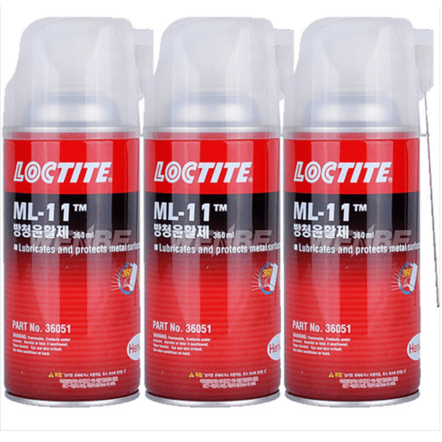 록타이트 방청윤활제 ML-11 360ml X 3개