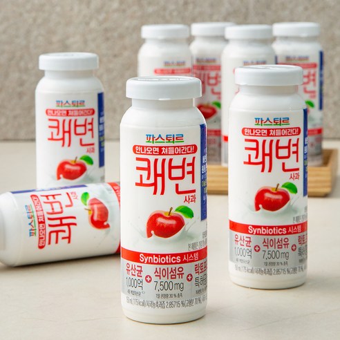 파스퇴르 쾌변 사과, 150ml, 16개입