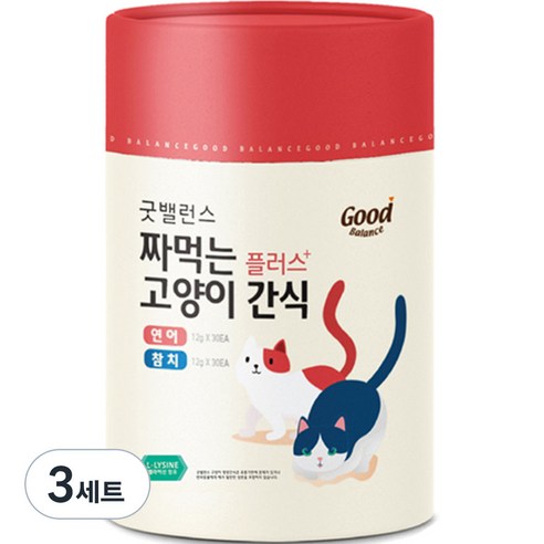 굿밸런스 고양이 짜먹는 간식 플러스 60p, 혼합맛(연어/치킨), 720g, 1개