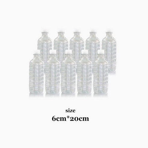 에코스킨 PET 플라스틱투명용기 페트병, 10개, 1500ml