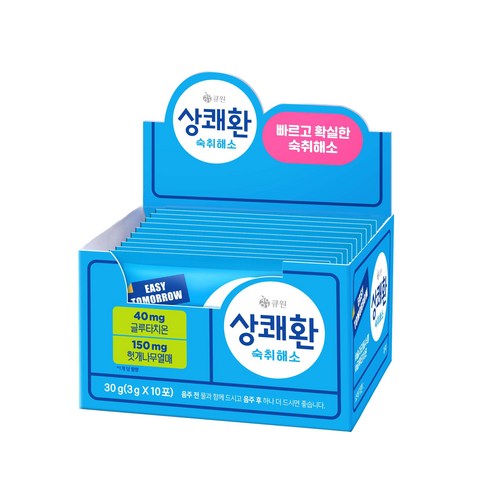 상쾌환 숙취해소제, 3g, 60개