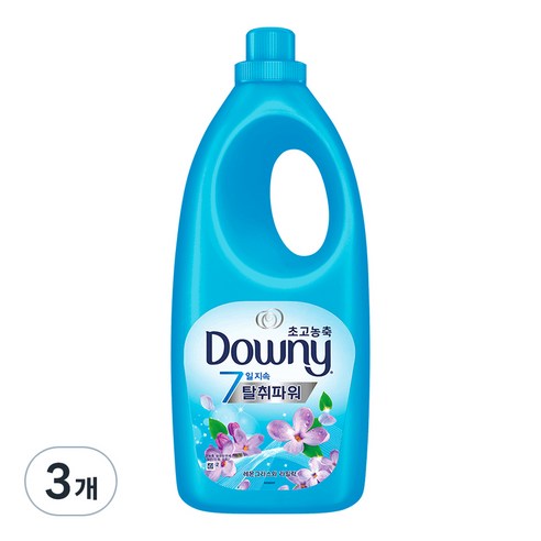 다우니 초고농축 7일 탈취파워 섬유유연제 레몬그라스 라일락향 본품, 2L, 1개