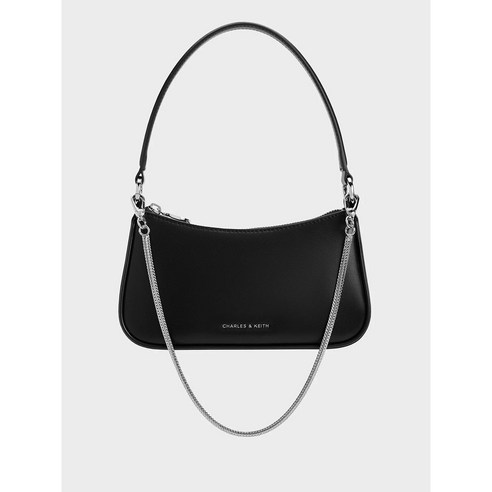 찰스앤키스 CHARLES KEITH 커브드 패션 심플 체인 숄더백 CK2-80151362