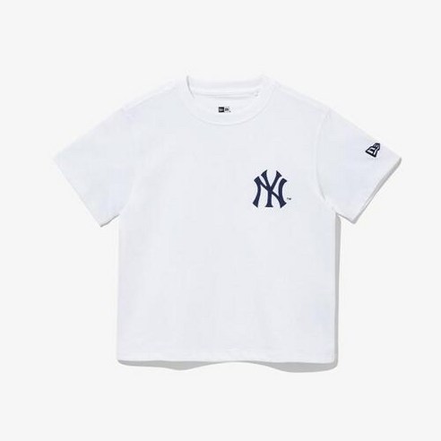 [뉴에라 키즈] MLB 로고 셋업 뉴욕 양키스 티셔츠 화이트 13679502