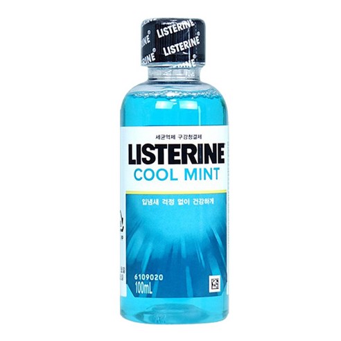 리스테린 쿨민트 구강청결제, 1000ml, 3개