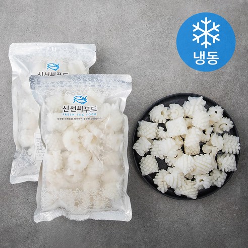 신선씨푸드 솔방울오징어, 500g, 10개입