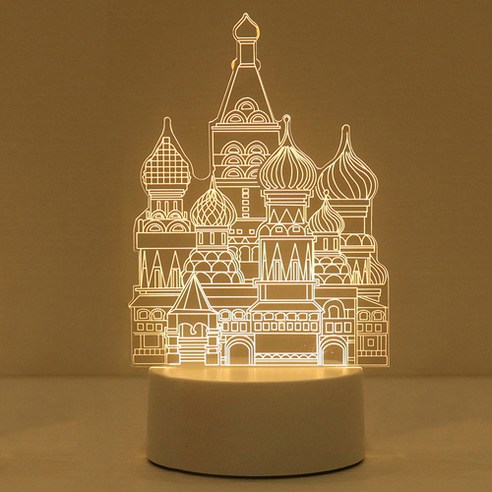 쿼르디 LED 아크릴 3D 무드등 USB형, 푸들