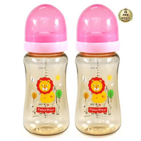 피셔프라이스 PPSU 젖병 200ml, 핑크, 1개