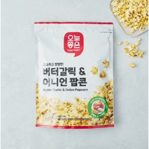 Only Price 버터갈릭&어니언 팝콘(220G) 팝콘, 4개, 220g