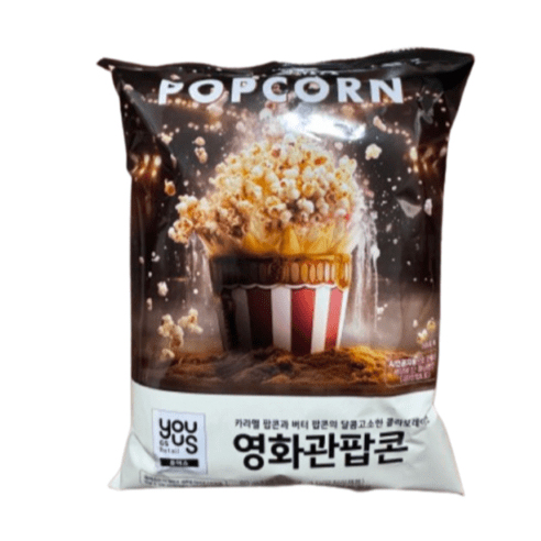 유어스 영화관 팝콘 (사탕증정), 5개, 70g