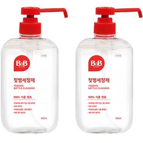 비앤비 젖병세정제 액상형, 600ml, 1개