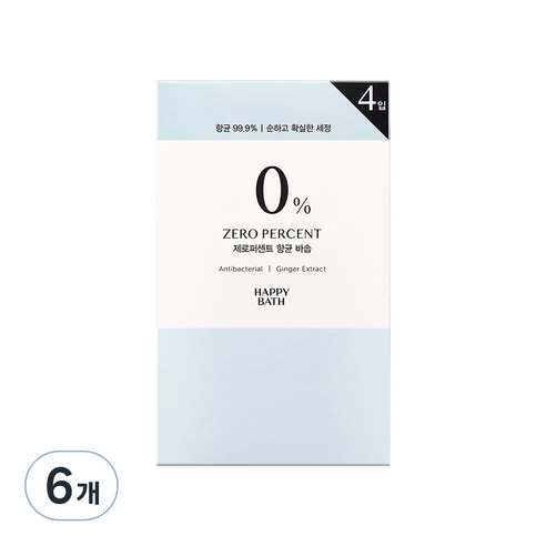 해피바스 제로퍼센트 항균 바솝, 360g, 1개