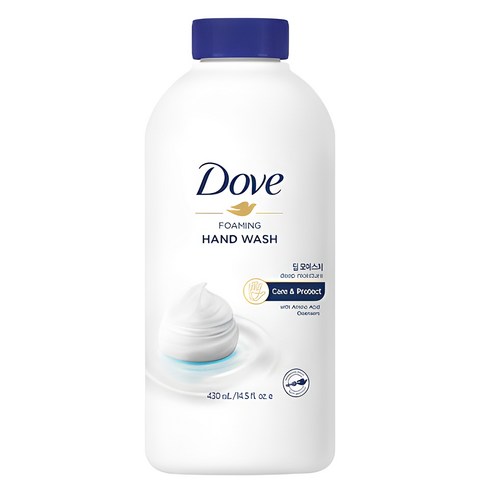 도브 포밍 핸드워시 딥너리싱 국문 리필, 430ml, 5개