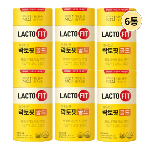 종근당건강 락토핏 생유산균 골드, 200g, 2세트
