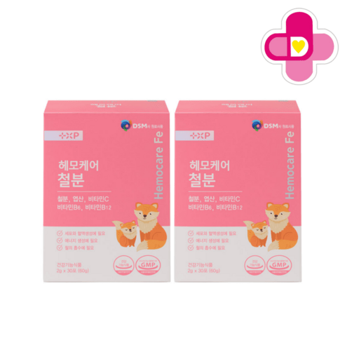 [팜스핸드]어지럽고 현기증 나거나 피곤할때 맛있게 하루 한포 먹는 리포퍼 철분, 3개, 30회분