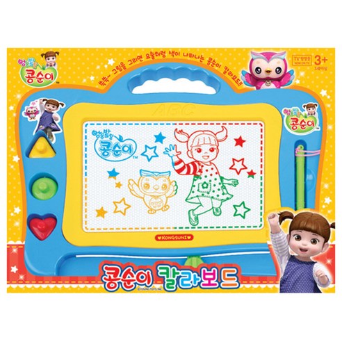 콩순이 칼라보드, 주황, 1개