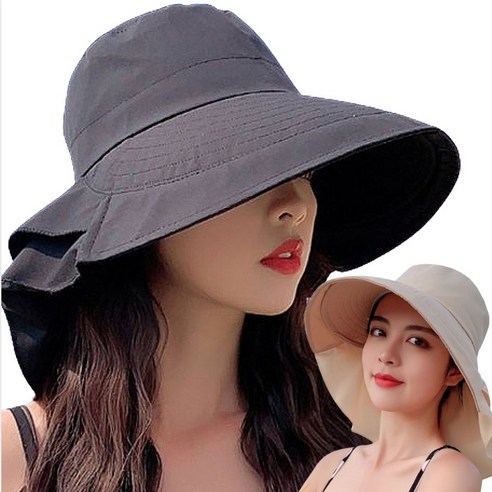 [청년발전소] 여성 자외선차단 물놀이 모자 성인 캡모자