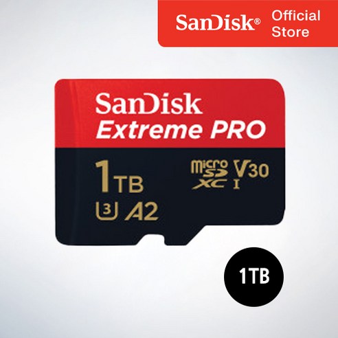 샌디스크코리아 공식인증정품 마이크로 SD카드 익스트림 프로 QXCD 128GB ( SD 아답터 포함 ), 128기가