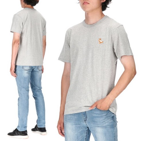 MAISON KITSUNE [명품]메종키츠네 칠랙스 폭스 GU00154KJ0010 H150 반팔티셔츠 GU00154KJ0010H150