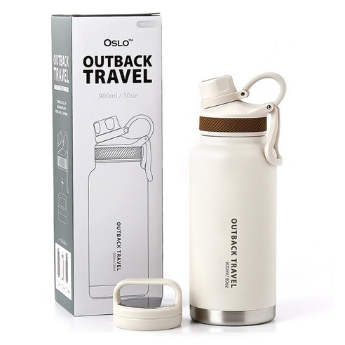 오슬로 아웃백 트래블 텀블러, 그린, 1800ml, 1개