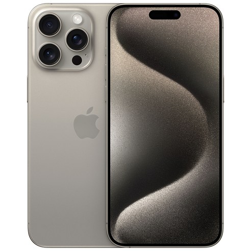 Apple 정품 아이폰 15 Pro Max 자급제, 블루티타늄, 256GB