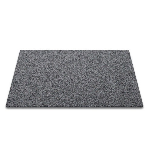 순수 코일 현관매트 120 x 120 cm 두께 12mm, 베이지 + 브라운, 1개