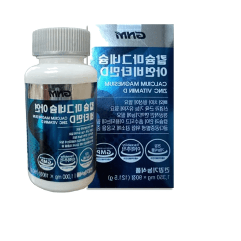 GNM 칼슘 마그네슘 아연 비타민D 1350mg x 90정 4통 뼈건강 JP [원산지:국산], GNM 칼슘마그네슘아연비타민D 4통