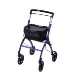 Rollator Walkers Lightweight Foldable Rolling Walker with Tray for Seniors-Purple Rollator Walkers Lightweight Foldable Rolling Walker with Tray for Seniors-Purple
