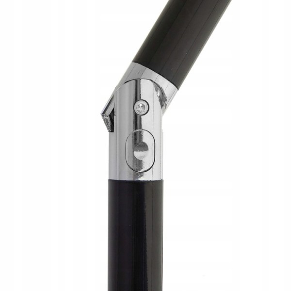 GARDEN UMBRELLA BROKEN FOLDING LARGE SOLID BROWN STRONG 260cm WITH CRANK