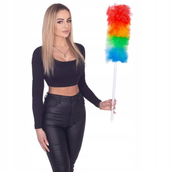 TELESCOPIC DUST BROOM LONG BRUSH WART SWEEPER COBWEB XXL