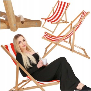 WOODEN BEACH CHAIR FOLDING GARDEN BEACH CHAIRS BELTS MANUFACTURER - obrazek 3