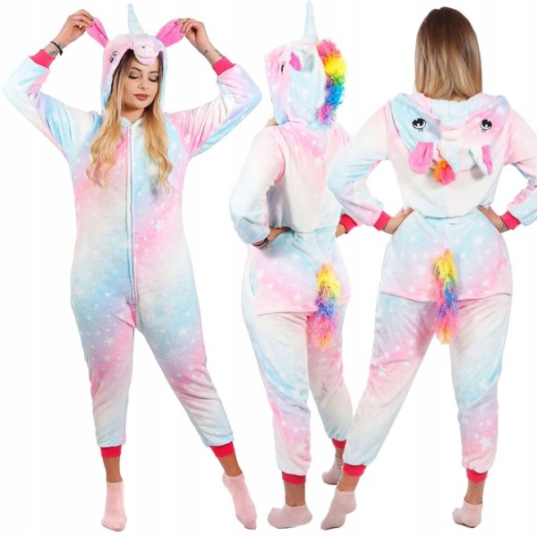 UNICORN PAJAMAS KIGURUMI R.S JUMPSUIT DISGUISE ONESIE ONE-PIECE