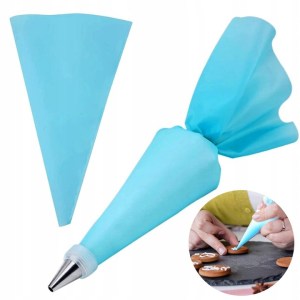 PASTRY SLEEVE FOR CAKE DECORATION SILICONE REUSABLE DECORATOR 46 cm PASTRY SLEEVE FOR CAKE DECORATION SILICONE REUSABLE DECORATOR 46 cm
