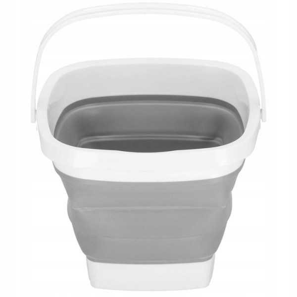 BUCKET SILICONE BUCKET WITH HANDLE FOLDING UNIVERSAL LARGE TOURIST