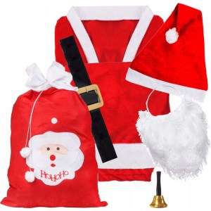 SANTA CLAUS COSTUME STAR COSTUME CHRISTMAS COSTUME 7el DELUX VELOUR SANTA CLAUS COSTUME STAR COSTUME CHRISTMAS COSTUME 7el DELUX VELOUR
