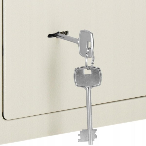 HOME KEY SAFE BOX SOLID OFFICE STRONG ARMORED CASH REGISTER