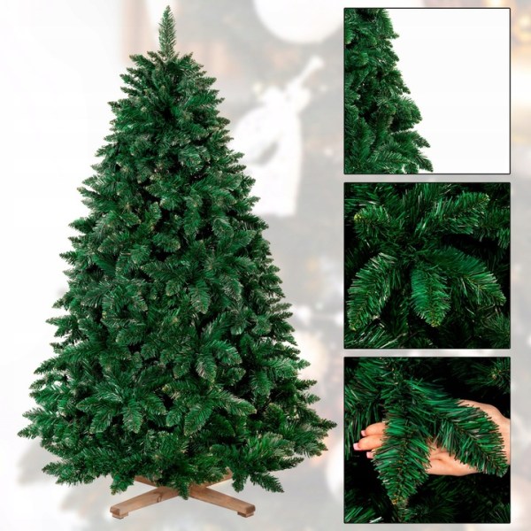 ARTIFICIAL CHRISTMAS TREE PE 180cm LIKE LIVE FOREST PINE DELUX ROYAL TREES PREMIUM